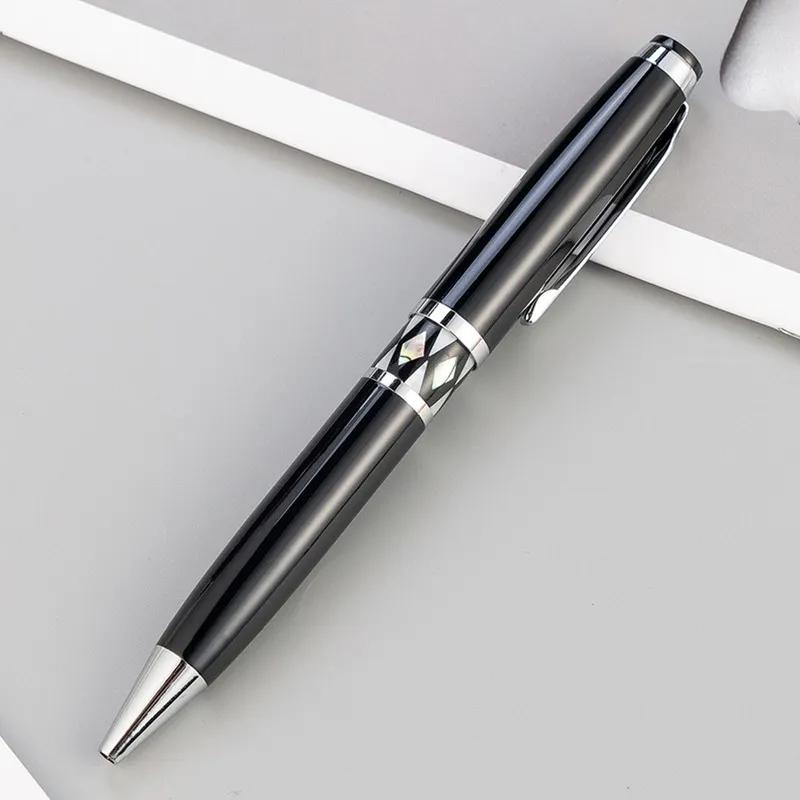 럭셔리 고품질 299 쉘 블랙 볼펜, 서명 잉크 펜 로터리 볼펜 문구 사무 용품